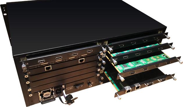Hot-Swappable Modular design, easy to maintenance and future extend