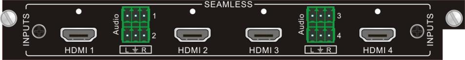 HDMI IN HDMI IN