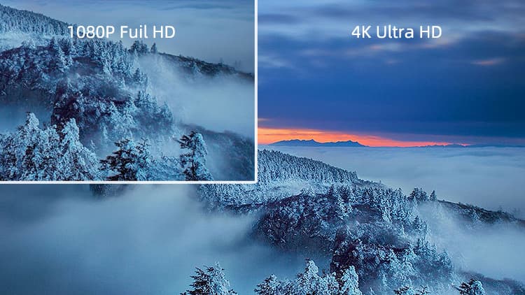 Hỗ trợ tín hiệu 4K Ultra HD