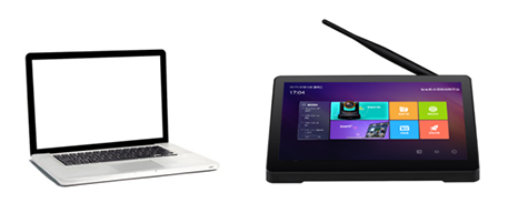 Contrôle flexible de la tablette et de l'ordinateur