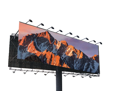 Exibição externa de LED
