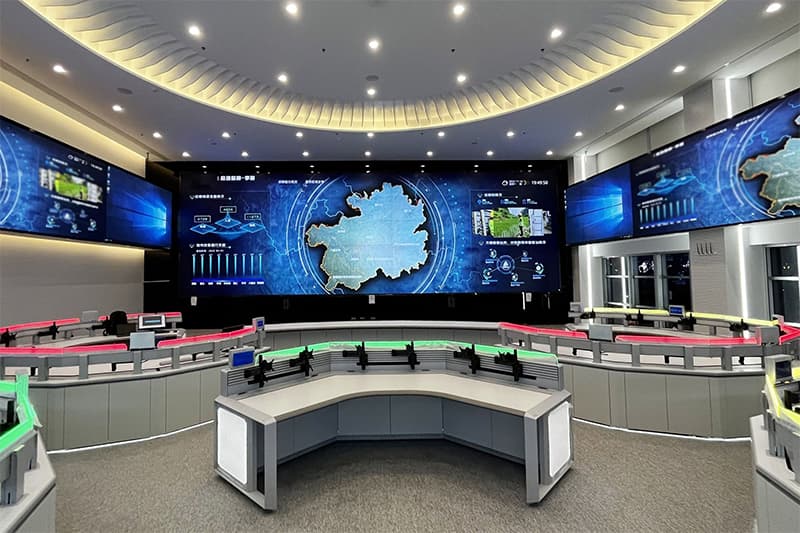 Control room for DLP
