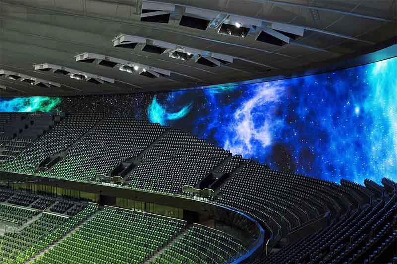 LED screen for football stadium