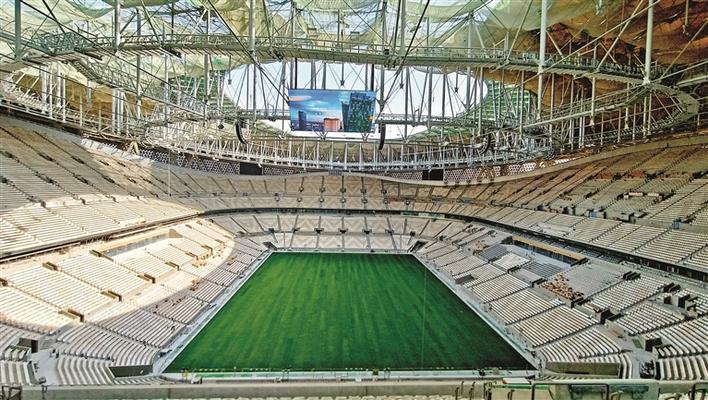 Écran de pointage LED du stade final du Qatar