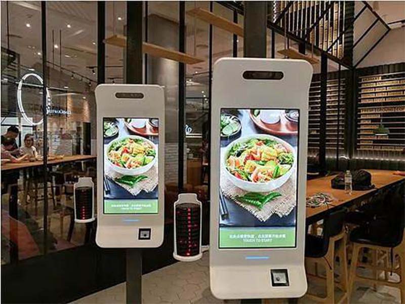 order digital signal in restaurant 