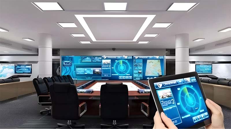 use ipad to control central control system