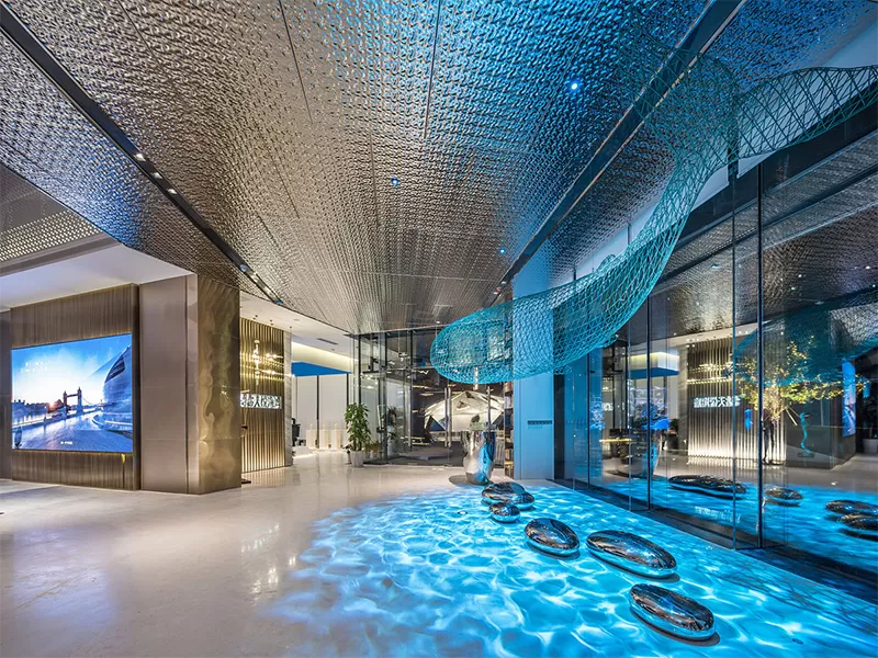 hotel lobby