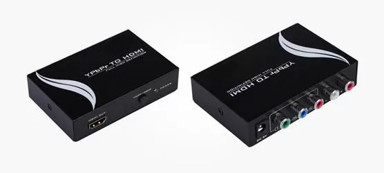 घटक वीडियो (YPbPr) HDMI कनवर्टर करने के लिए