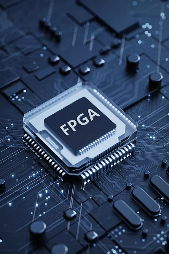 بنية FPGA للأجهزة الكاملة
