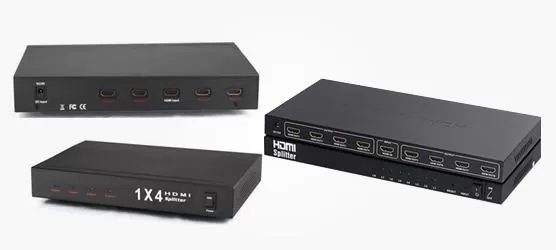 Разветвитель HDMI 1x2, 1 × 4, 1 × 8